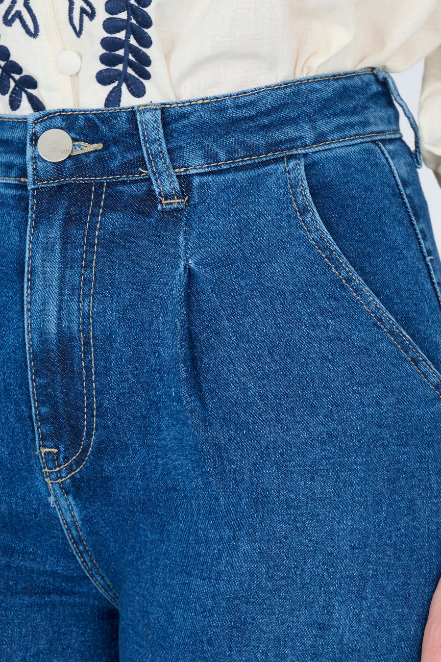 JEAN WIDE LEG LARGO EVA