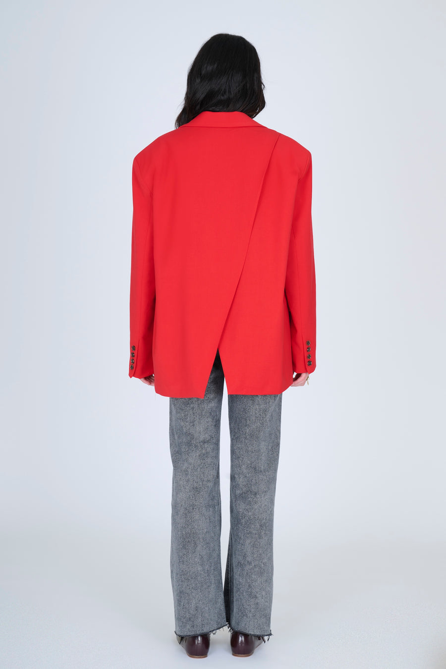 BLAZER OVERSIZE ROJO