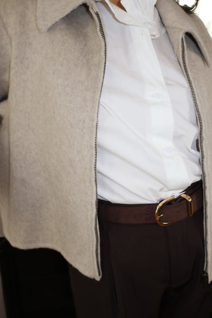 LILY-JACKE AUS REINER WOLLE