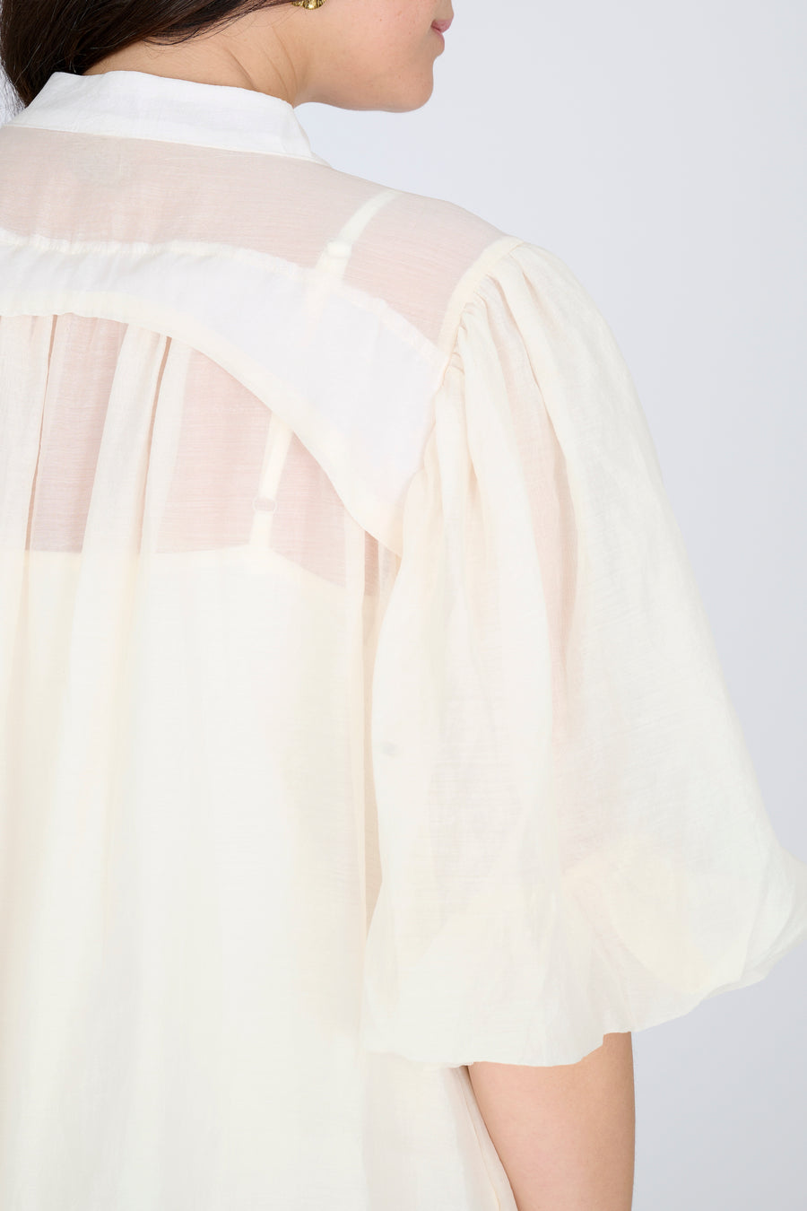 VESTIDO CREMA
