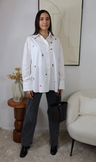 CAMISA CELESTE