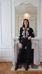 BLUSA NEGRA CÉLINE