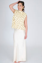 Top Lise - Jaune Pastel