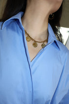 CAMISA MAYA AZUL