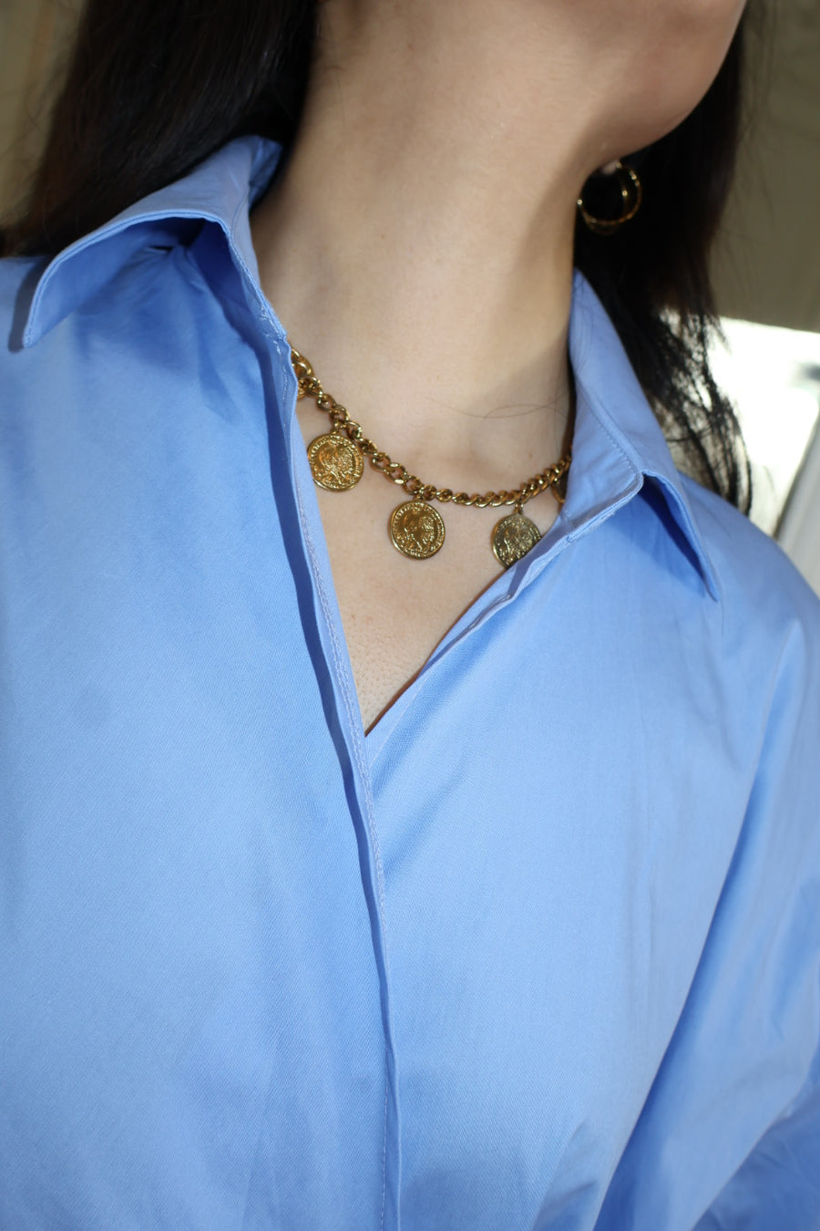 CAMISA MAYA AZUL