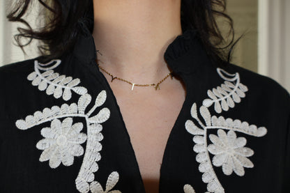 SCHWARZE CÉLINE-BLUSE