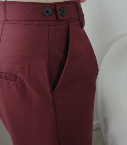 LILY BORDEAUX-HOSE