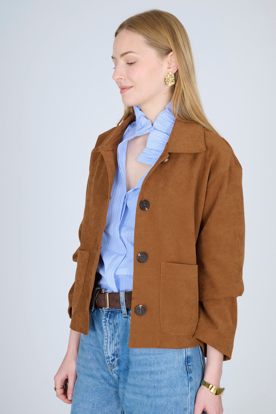 CAZADORA CAMEL