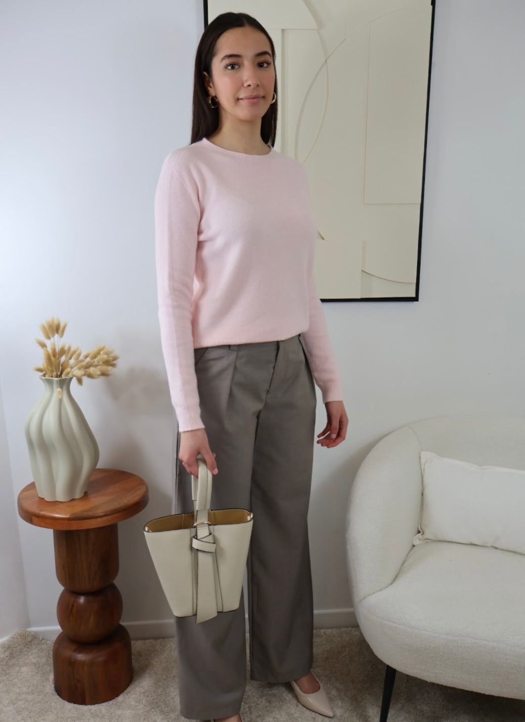 PANTALON GRIS LILLY