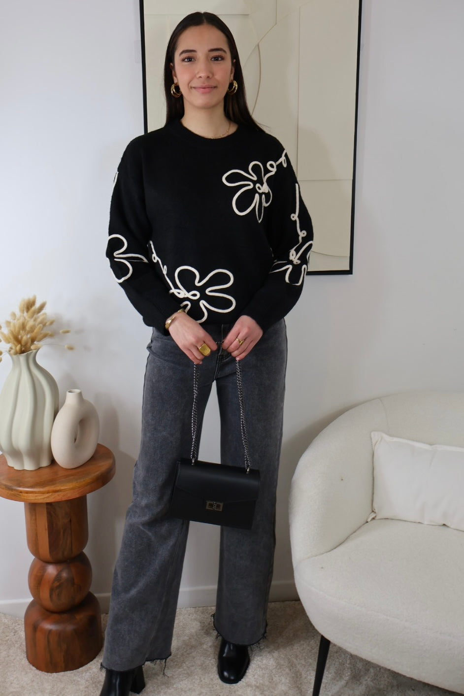 SCHWARZER MIRA-PULLOVER