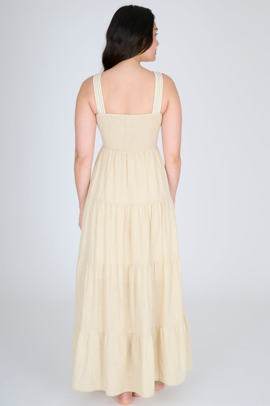 VESTIDO CLARA NUDE