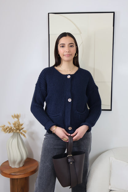 GILET MARINE SIMONA