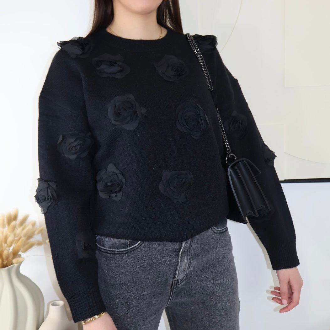 PULL NOIR ROSALIE