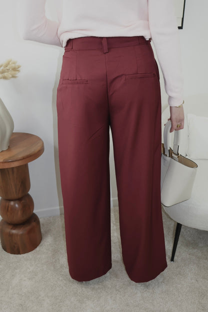 LILY BORDEAUX-HOSE