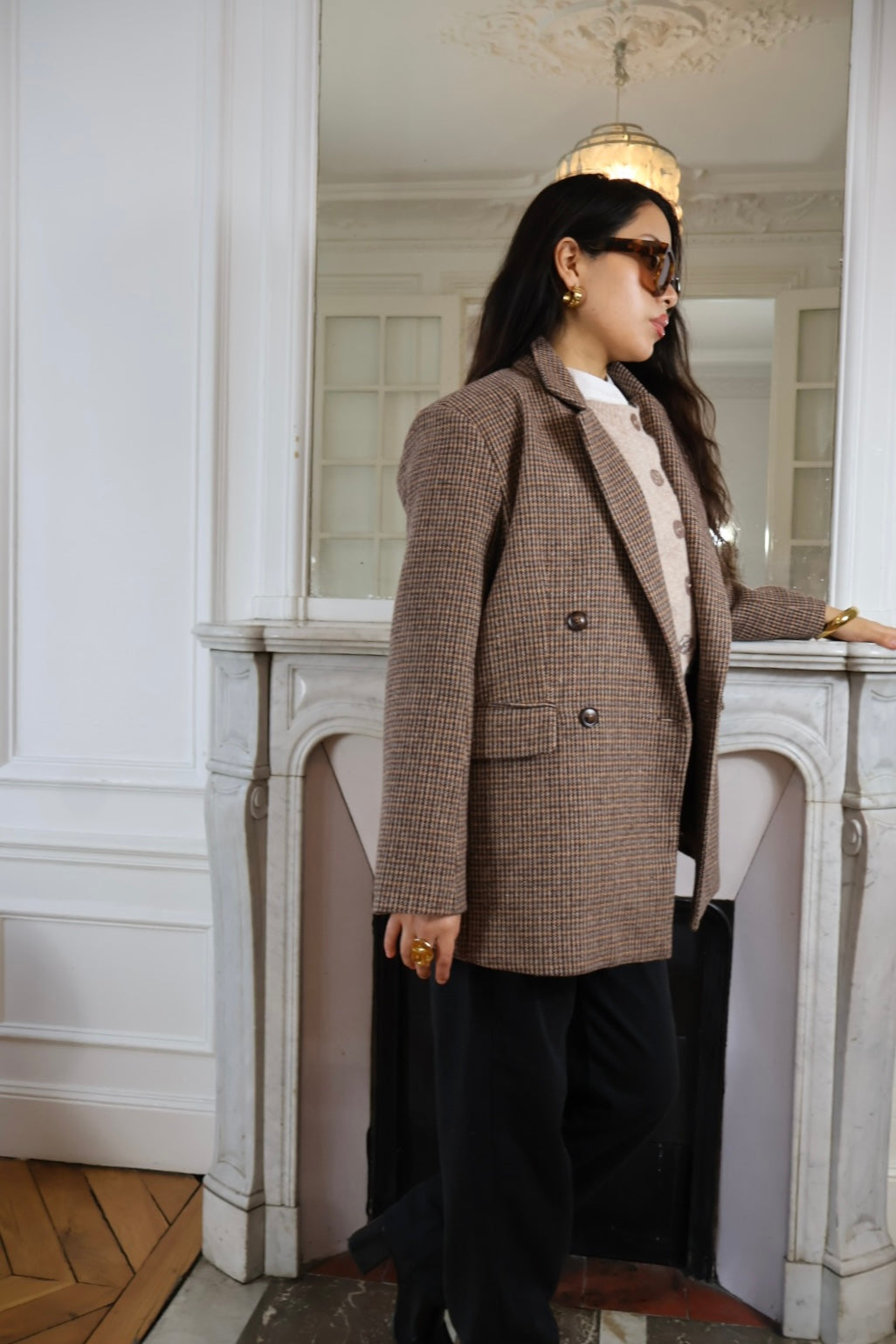 BLAZER PIED DE POULE