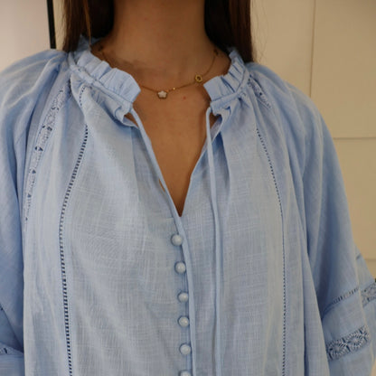 ROBE MAEVA BLEU