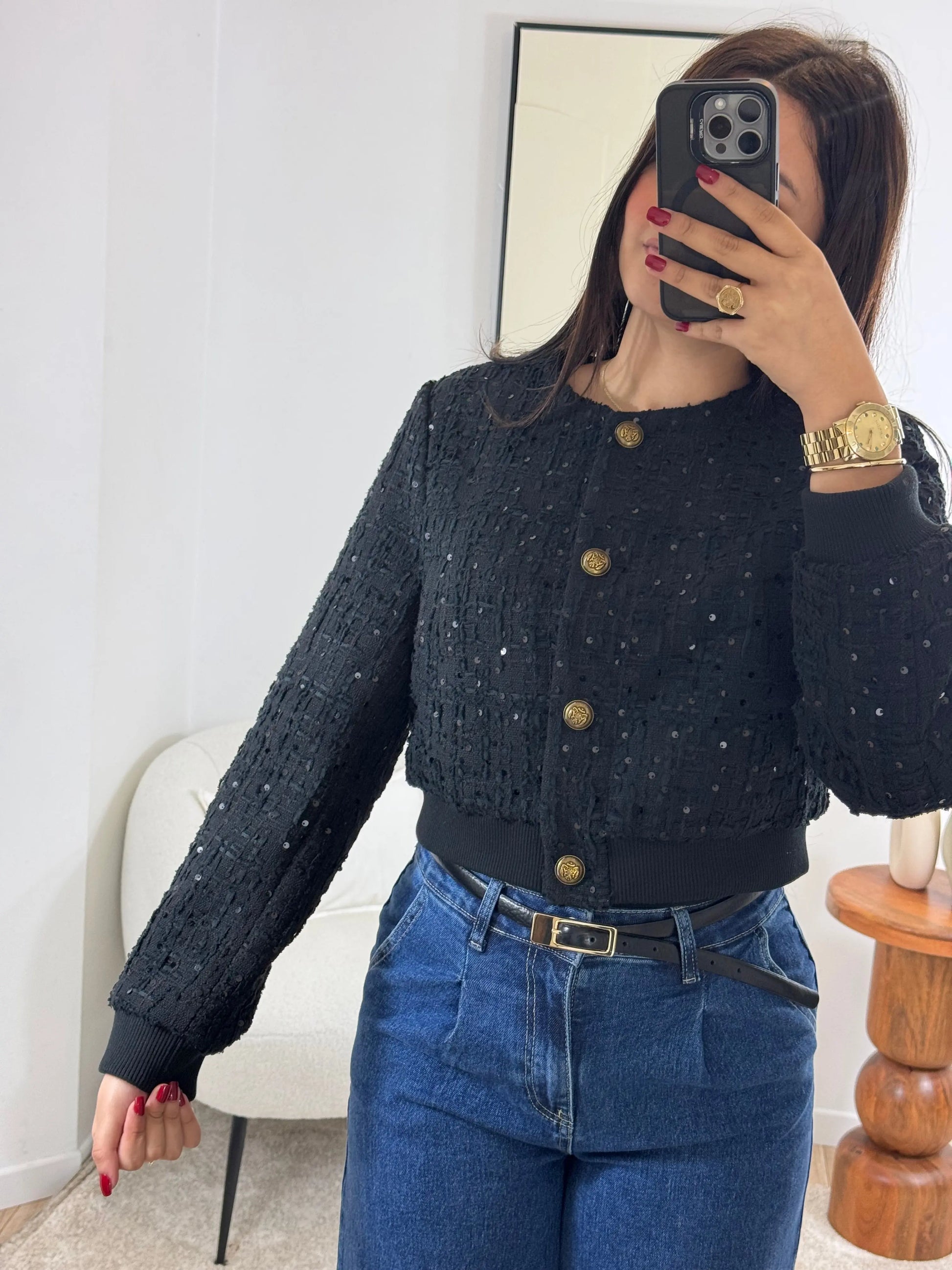 BOMBERS COURT SEQUIN Noza & Co