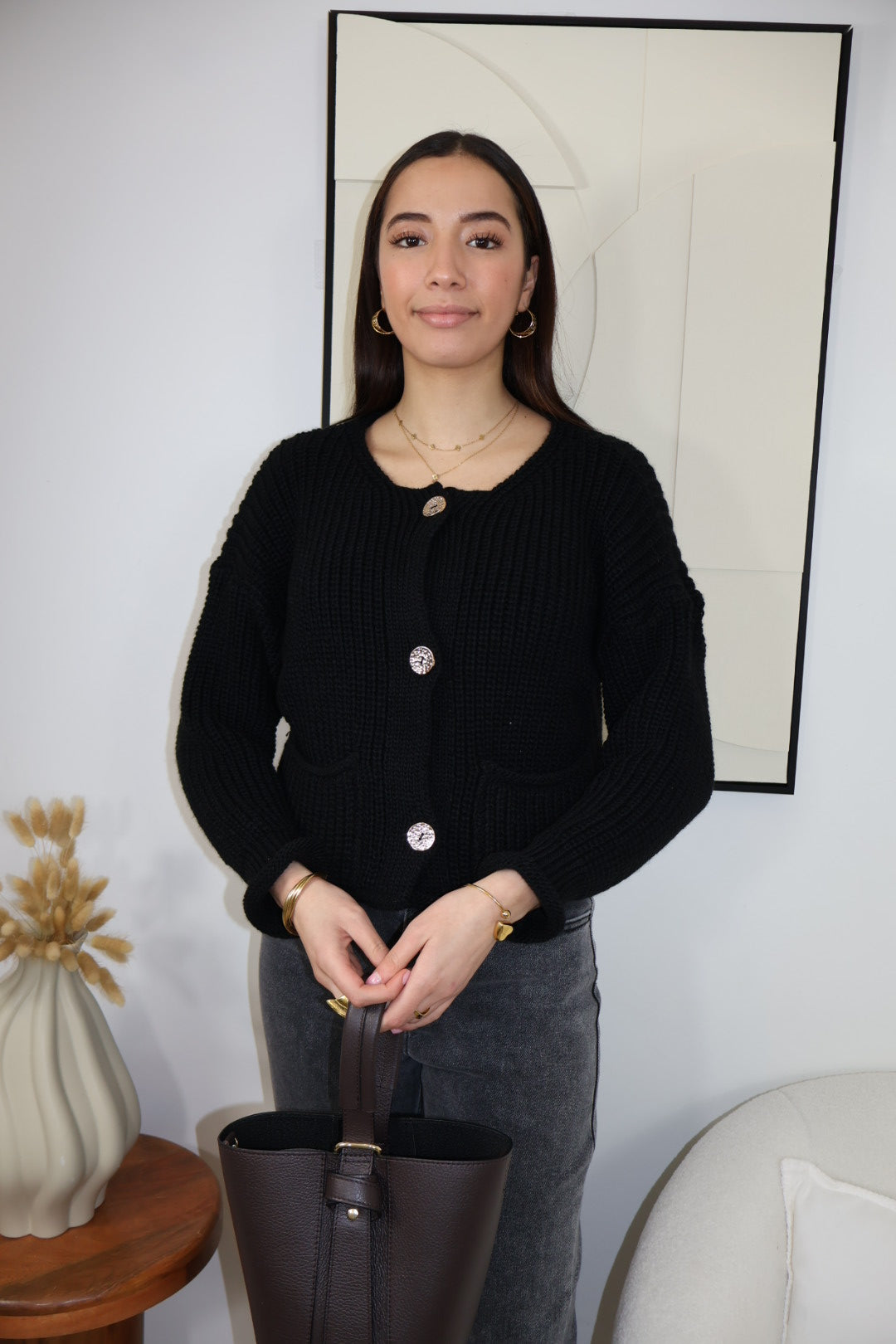 SIMONA BLACK VEST