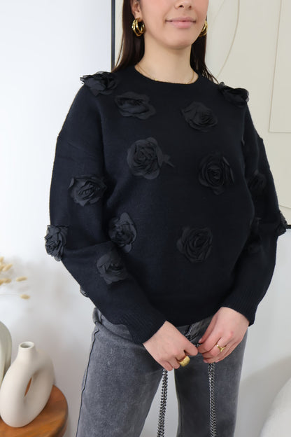 PULL NOIR ROSALIE