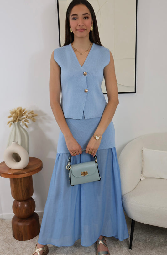 ENSEMBLE SARA BLEU