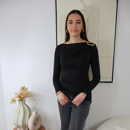 ANNA SCHWARZES TOP
