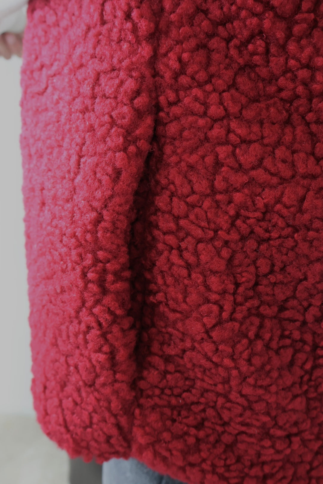 GILET SANS MANCHES MOUMOUTE BORDEAUX ADÈLE