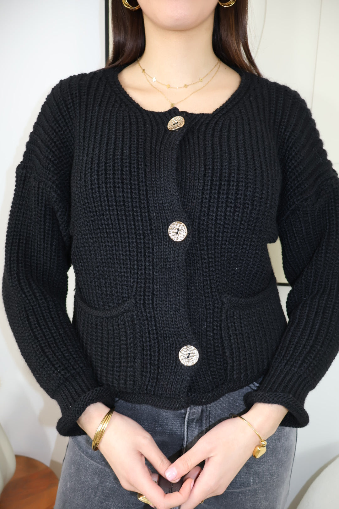 SIMONA BLACK VEST