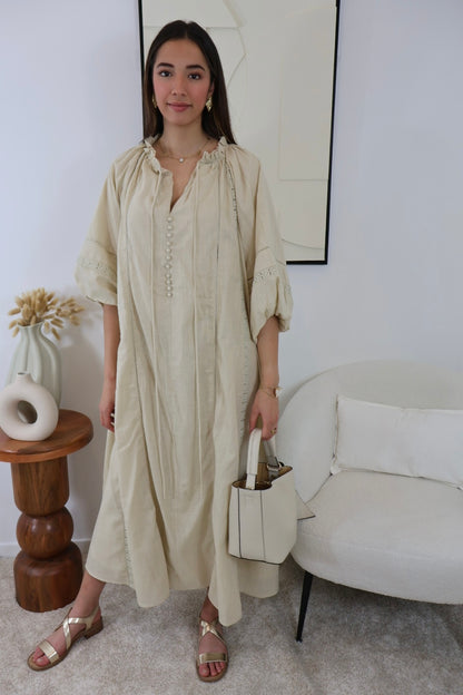ROBE MAEVA BEIGE