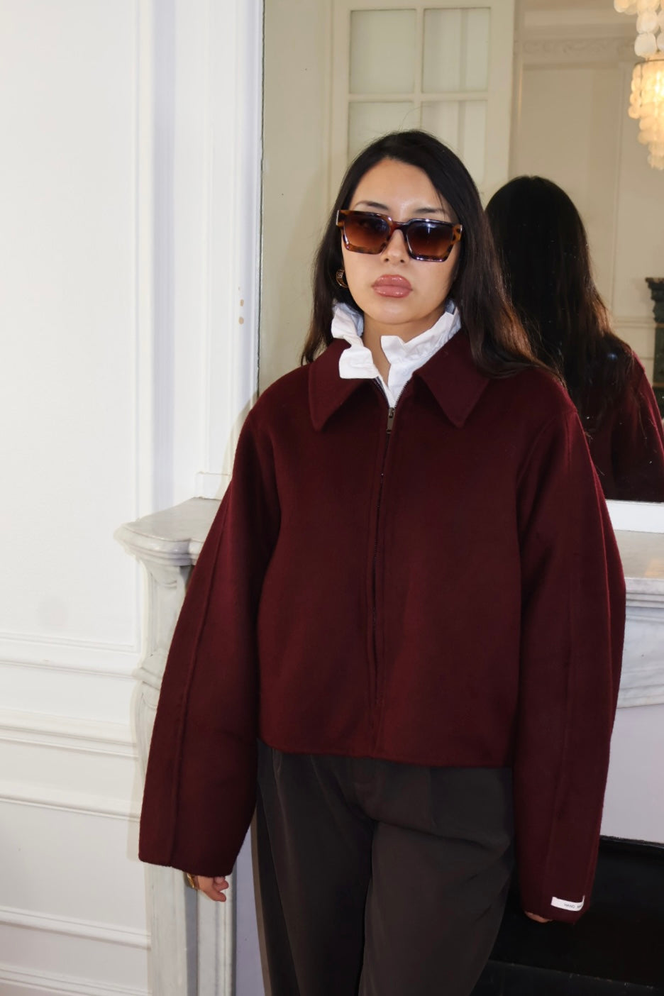 LILY-JACKE AUS REINER WOLLE