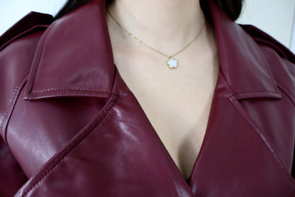 BORDEAUX-TRENCHCOAT
