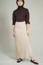 GABY BEIGE LONG SKIRT