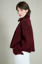 JADE PREMIUM PURE WOOL SHORT COAT