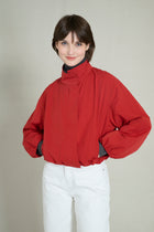 Blouson ultra léger oversize rouge vif