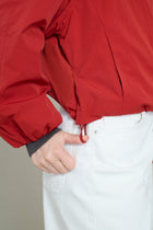 Blouson ultra léger oversize rouge vif