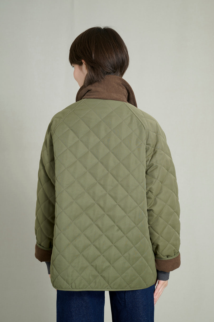 VESTE MATELASSÉE KAKI LUNA