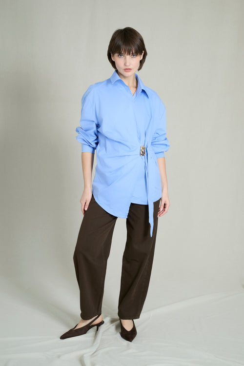 CAMISA MAYA AZUL
