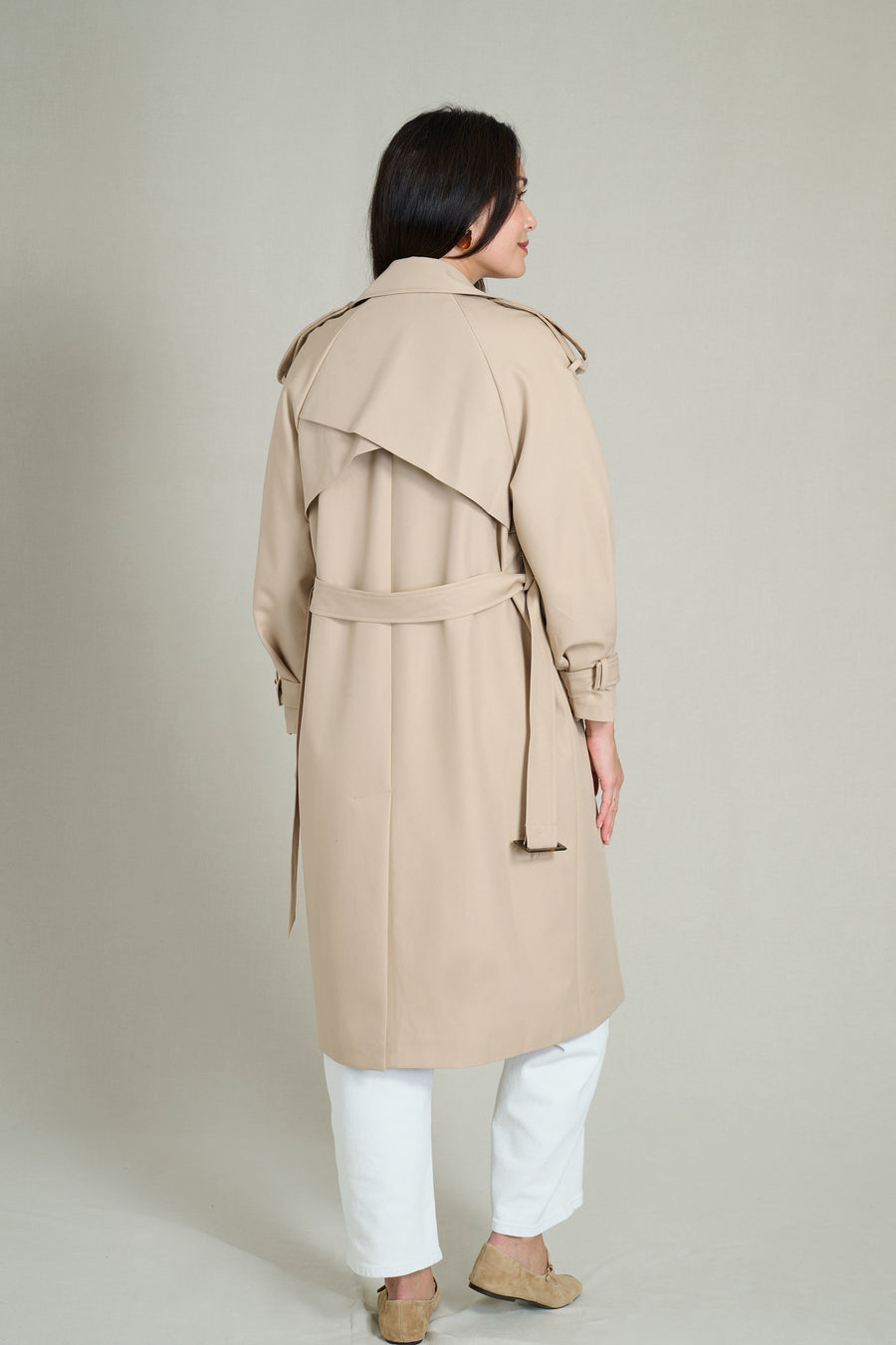 Beige/Camel Trench Coat
