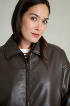 CAZADORA BOMBER CHOCOLATE