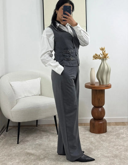 PANTALON GRIS IRIS Noza & Co