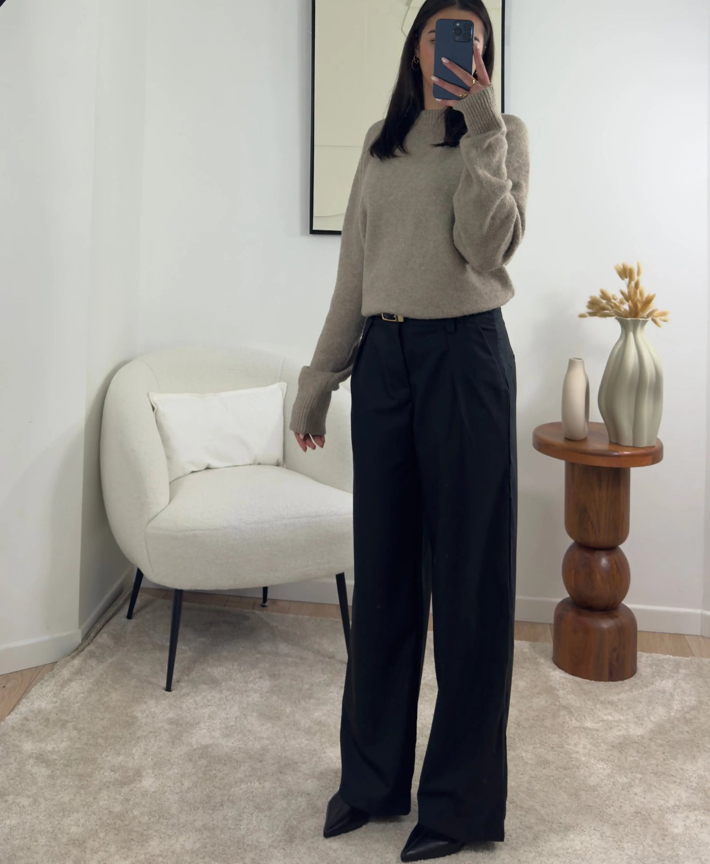 PANTALON NOIR LILY Noza & Co