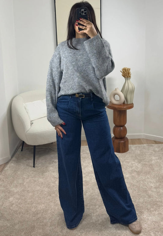 PULL GRIS LILLY Noza & Co