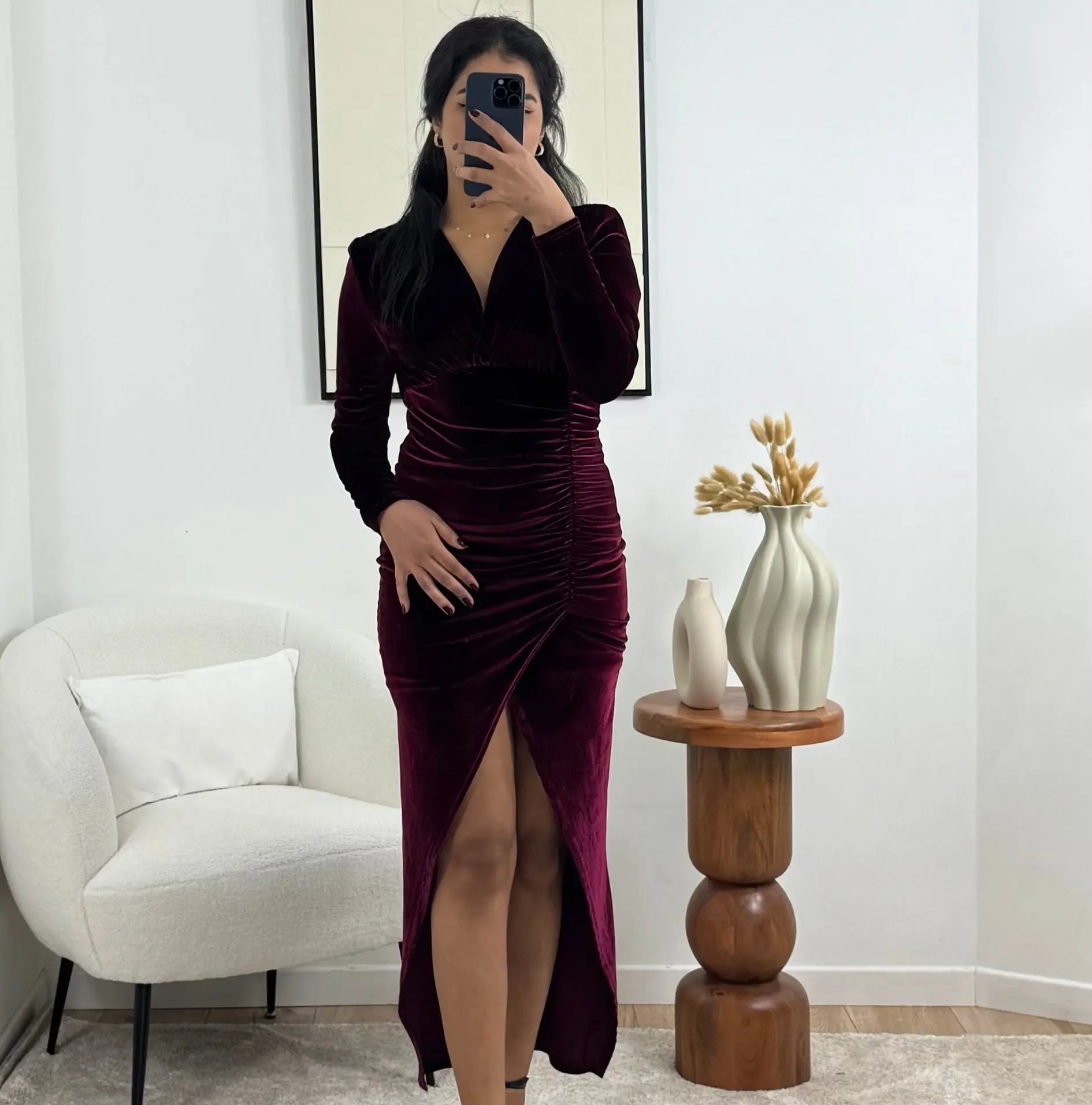 ROBE VELOURS Noza & Co