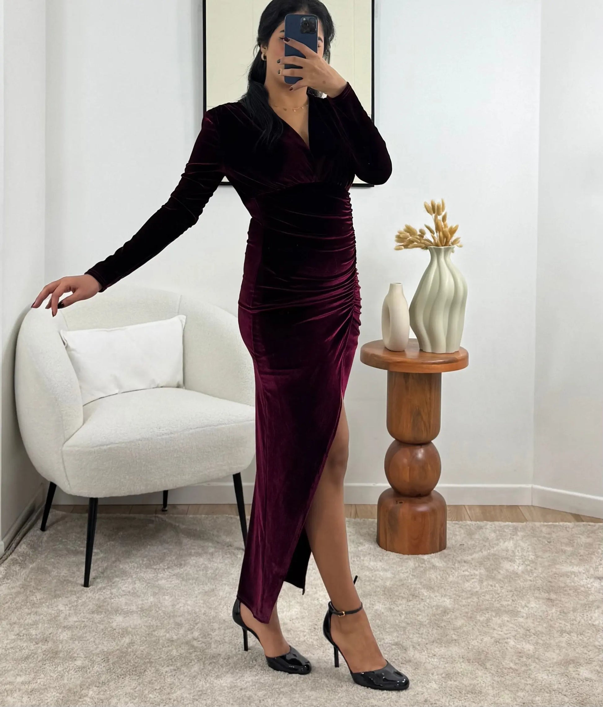 ROBE VELOURS Noza & Co