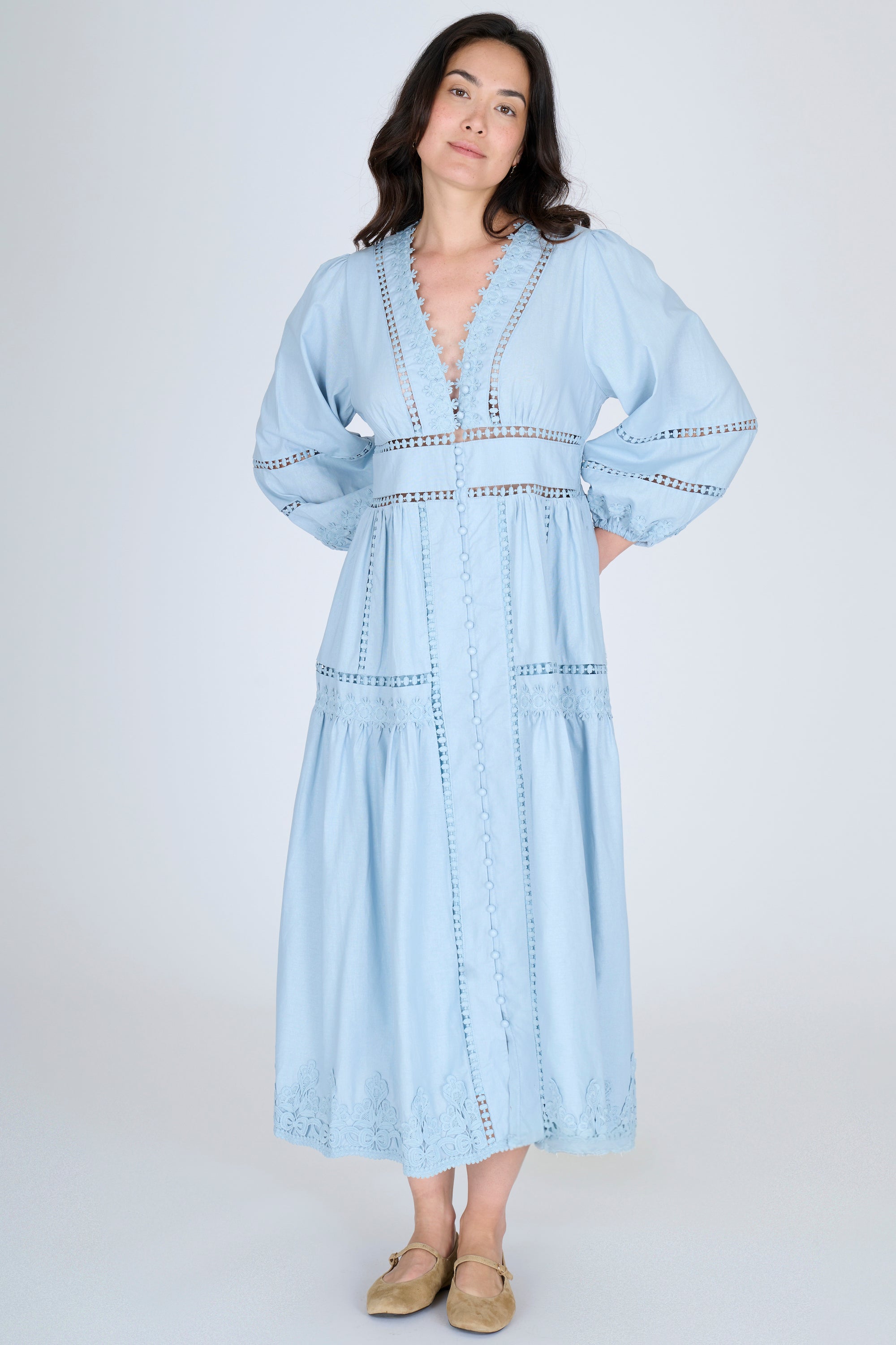Robe Nina - Bleu