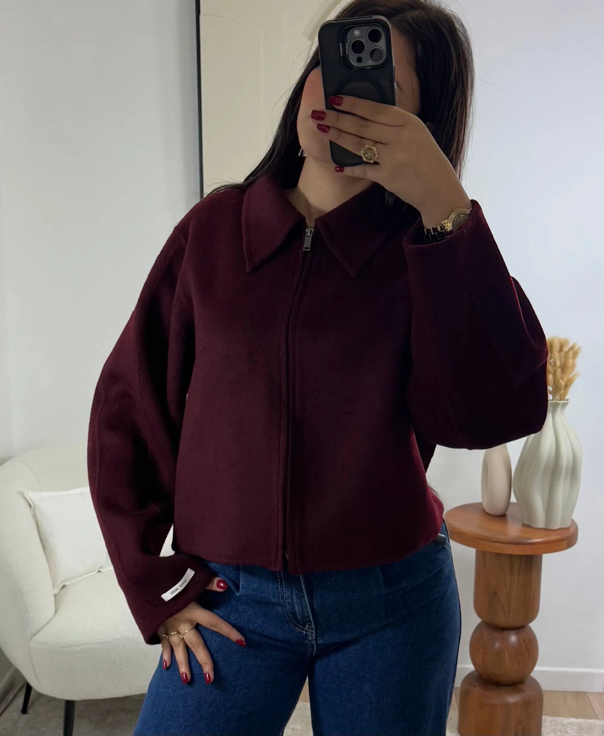 VESTE PURE LAINE LILY Noza & Co