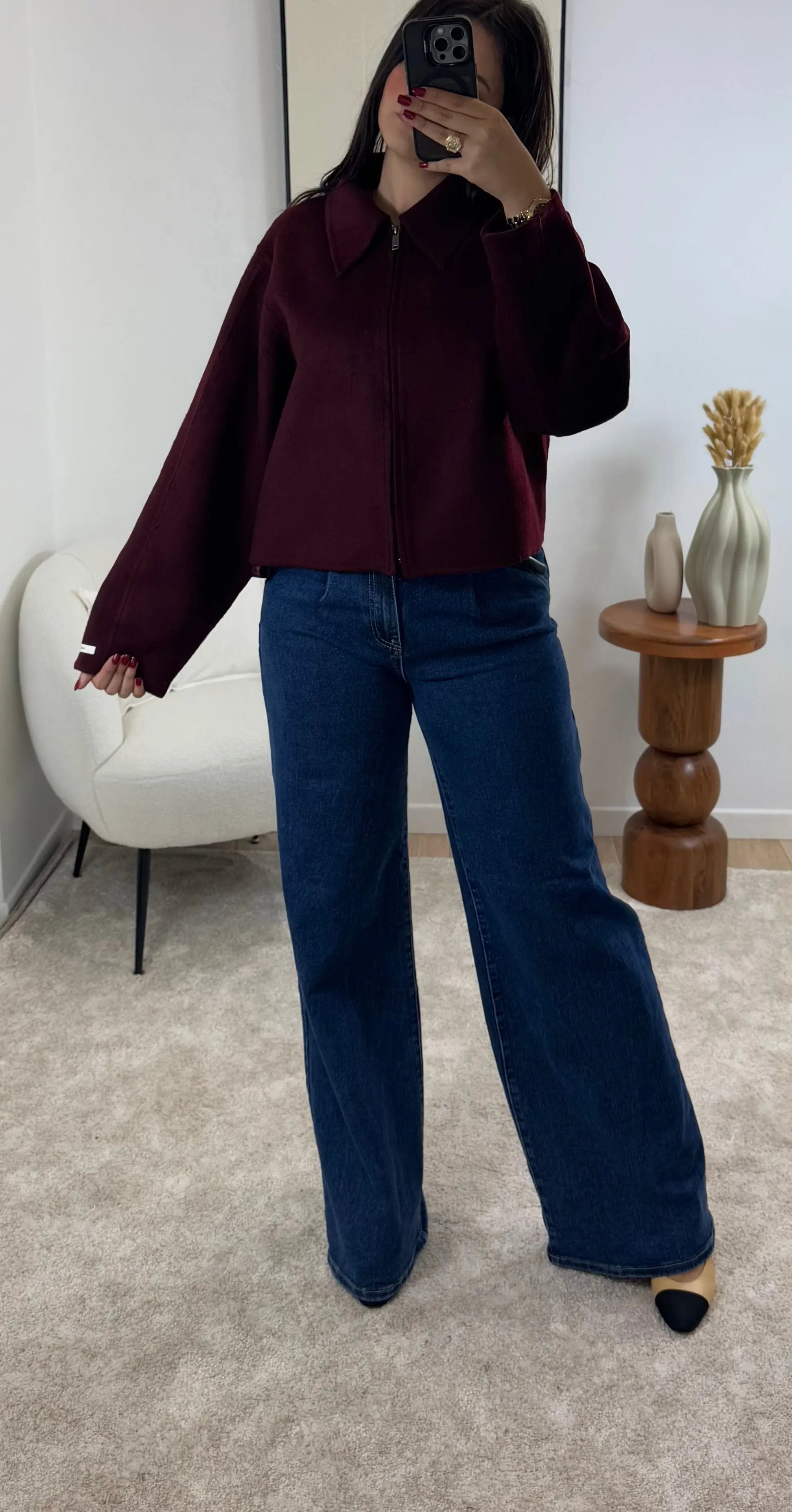VESTE PURE LAINE LILY Noza & Co