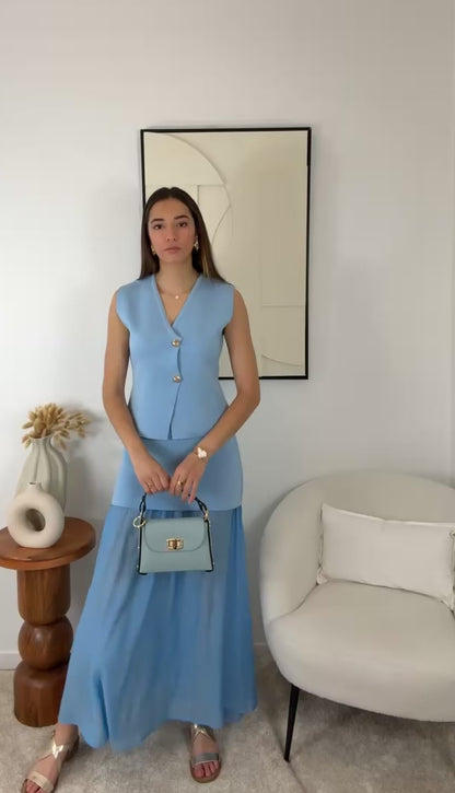 ENSEMBLE SARA BLEU