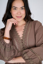 Robe Nina - Chocolat